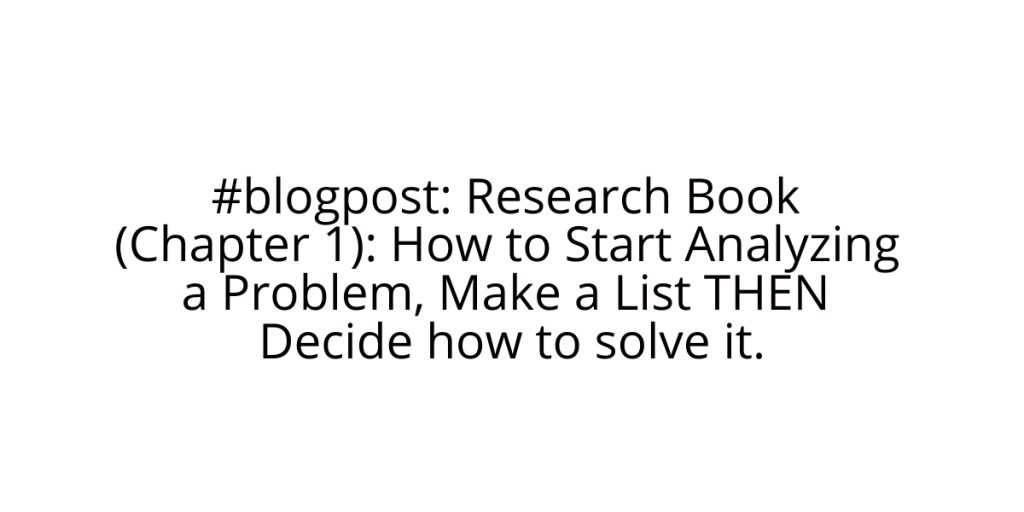 Research Book: Chapter&nbsp;1