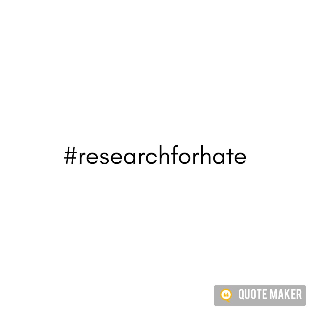 New “research” goals …