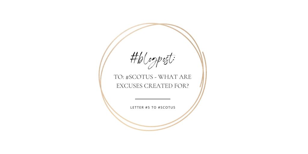 Letter #5 to US Supreme Court&nbsp;…