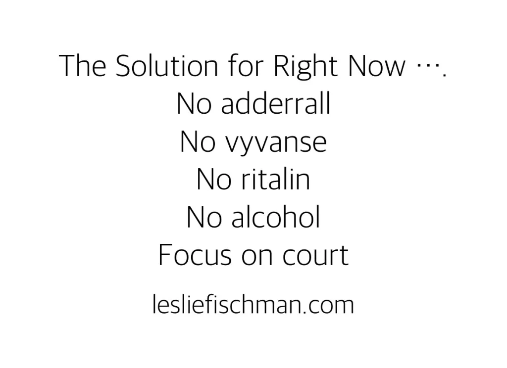 The Solution for Right Now&nbsp;…..