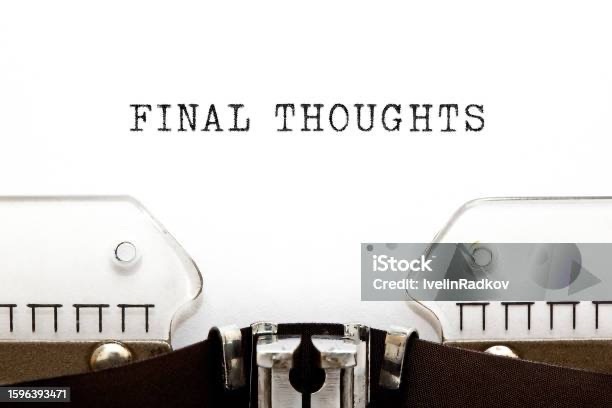 As Far as I’m Concerned&nbsp;….