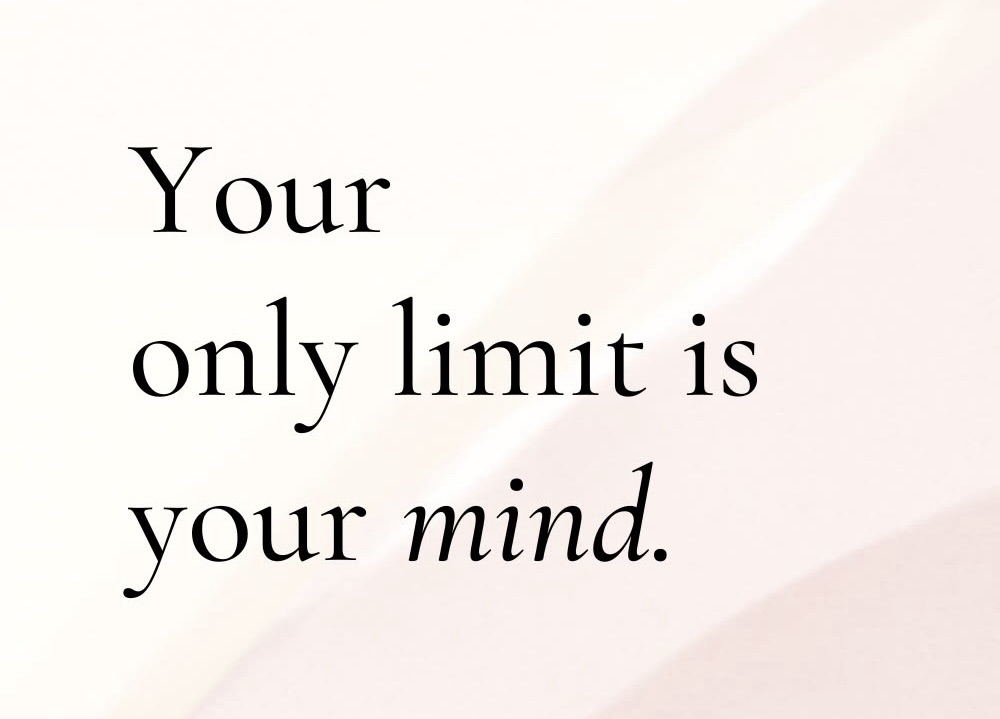 Be proud of yourself&nbsp;…